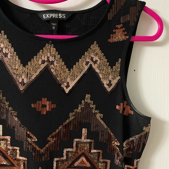 Express Sequin Mini Dress - Picture 3 of 7